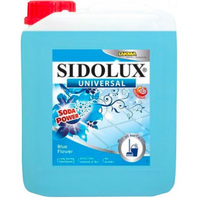 LAKMA SIDOLUX Universal Soda Power tekutý mycí prostředek Blue Flower 5 l – Zbozi.Blesk.cz