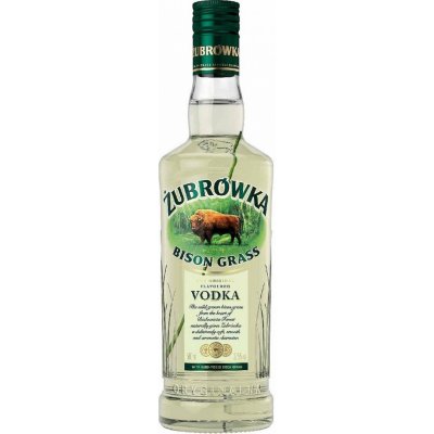 Zubrowka Bison grass 37,5% 0,5 l (holá láhev) – Zboží Dáma