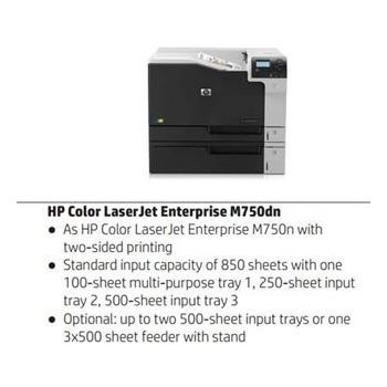 HP Color LaserJet Enterprise M750dn D3L09A