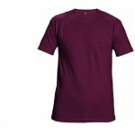 Cerva tričko Teesta s krátkým rukávem bordó – Sleviste.cz