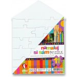 Efko Namaľuj si sám Puzzle domček – Hledejceny.cz