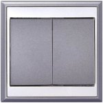 e2 ř. 6+6 kompletní antracit/stříbrná LUNE – HobbyKompas.cz