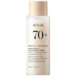 Anua Rice + Ceramide 70% Glow Milky Toner 250 ml – Zboží Dáma