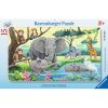 Puzzle Ravensburger 06136 Africká zvířata 15 dílků