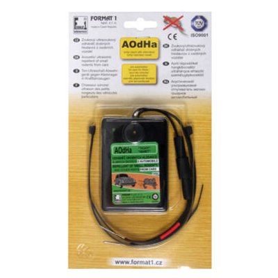 Format1 Automobilový odháněč hlodavců ultrazvukový tichý AOdHa/t 49192 – Zboží Dáma