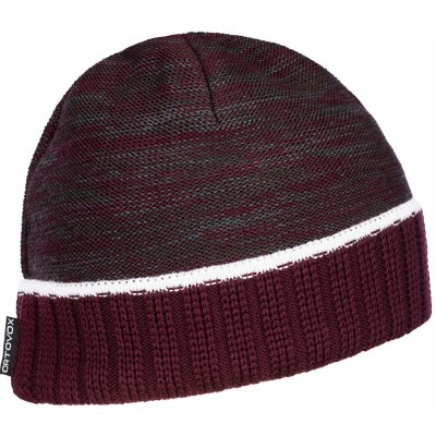 Ortovox Half Rib beanie Dark wine vínová – Hledejceny.cz