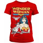 Wonder Woman Posing Wonder Woman Girly Red – Zboží Dáma
