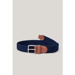 GANT ELASTIC BRAIDED BELT EVENING BLUE