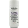 Šampon Goldwell Dualsenses Blondes & Highlights Anti-Yellow Shampoo Šampon pro blond a melírované vlasy 30 ml