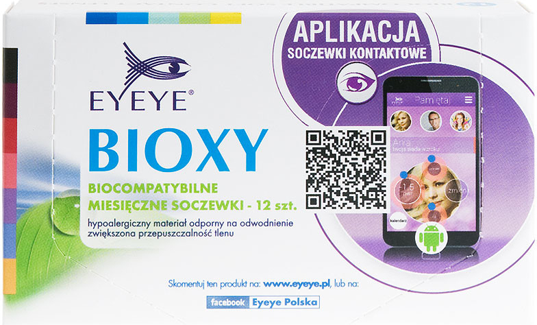 Barnaux Healthcare Eyeye Bioxy 12 čoček