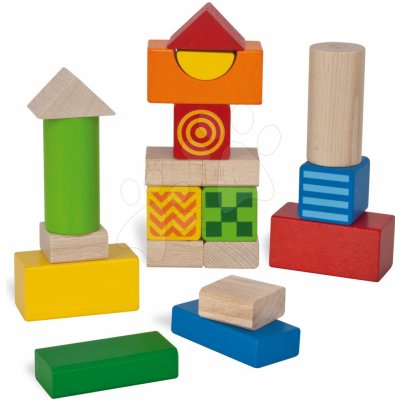Eichhorn kostky Feel and Sound Blocks vzorované 20 kusů 4 kostky s texturou a 2 zvukové velikost 40 mm