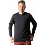 Pánský vlněný svetr z merina I modročerný – Zboží Mobilmania