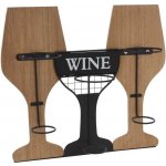 HOMESTYLING KO-HZ1961830 Stojan na víno 3 lahve dřevo / kov – HobbyKompas.cz HOMESTYLING KO-HZ1961830 Stojan na víno 3 lahve dřevo / kov – HobbyKompas.cz