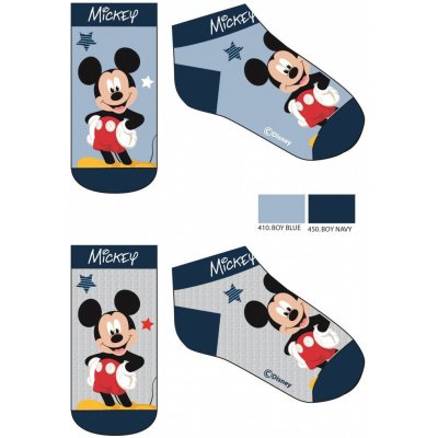 Minnie Mouse Disney COTTONLAND KFT Mickey Mouse ponožky Modrá