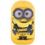 Mimoni Banana! 2v1 sprchový gel a pěna do koupele pro děti 350 ml – Zboží Mobilmania