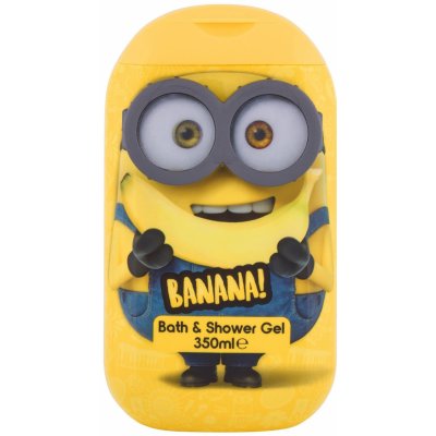 Mimoni Banana! 2v1 sprchový gel a pěna do koupele pro děti 350 ml – Zbozi.Blesk.cz