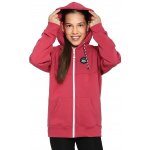 Horsefeathers Olive claret red dětská mikina na zapínání – Sleviste.cz