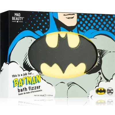 Mad Beauty DC Batman šumivá koule do koupele 130 g – Zbozi.Blesk.cz