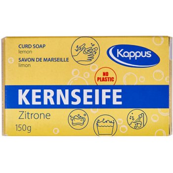 Kappus Koupelové Tvrdé poctivé mýdlo - citron 150 g