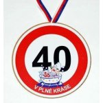 Jirka Medaile k 40. narozeninám pro ženu originální dárek k jubileu – Sleviste.cz