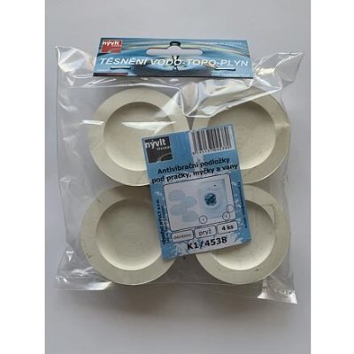 podložka antivibrační pro pračky, myčky, vany (4ks), K1/4538 – Hledejceny.cz