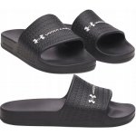 Under Armour SLIDE LITE Černá Bílá – Zboží Mobilmania