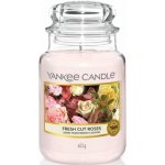 Yankee Candle Fresh Cut Roses 623 g – Zboží Dáma