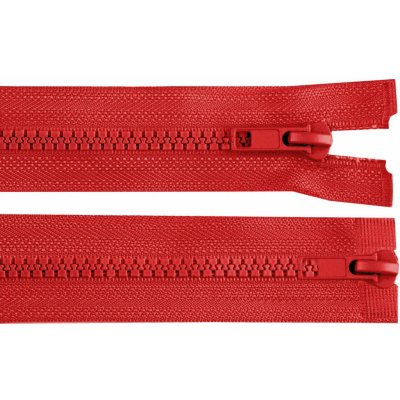 Zip kostěný dětlitelný No 5 délka 80 cm - dvoucestný bundový délka 80 cm barva 148 červená – Hledejceny.cz