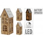 Prodex Domek hnědý LED velký 25 x 11 cm X5320770 – Hledejceny.cz