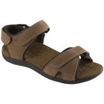 Scholl BARWON tmavě hnědé pánské zdravotní sandály – Zboží Dáma