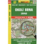 Turistická mapa 451 Okolí Brna západ 1:40 000 – Hledejceny.cz