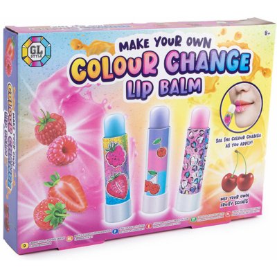 Mikrotrading Kreativní sada na výrobu pomády na rty měnící barvu v krabičce – Sleviste.cz