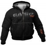 Gasp 1 2 LBS hoodie black mikina s kapucí černá – Zboží Dáma