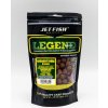 Návnada a nástraha Jet Fish Legend Range Boilies 200g 12mm KOŘENĚNÝ TUŇÁK + BROSKEV