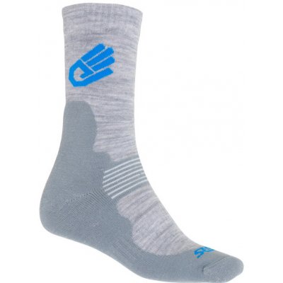 Sensor Expedition Merino Funkční ponožky šedá/modrá – Zboží Mobilmania