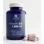 Renovality Vitamin D3 1000 IU s přírodním Vitamínem C 120 kapslí – Hledejceny.cz