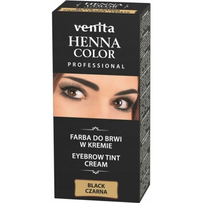 Venita henna barva na obočí a řasy black 15 g – Sleviste.cz