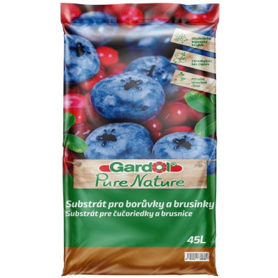 Gardol Pure Nature Pěstební substrát pro borůvky a brusinky 45 l – Hledejceny.cz
