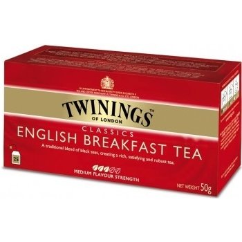 Twinings English Breakfast 25 x 2 g