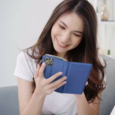 Sligo Knížkové pouzdro Smart Magnet Samsung Galaxy A37 5G, modrá – Hledejceny.cz