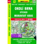 Okolí Brna východ Moravský kras mapa 1:40 000 č. 452 – Hledejceny.cz