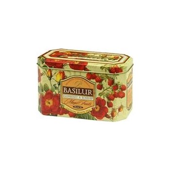 Basilur Magic Fruit Raspberry & Rosehip plech 20 x 2 g