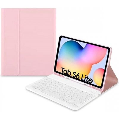 Tech-Protect SC Pen pouzdro s klávesnicí na Samsung Galaxy Tab S6 Lite 10.4'' 2020 / 2022 TEC922947 růžové