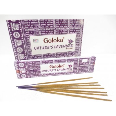 Goloka vonné tyčinky Nature's Lavender 15 g – Sleviste.cz