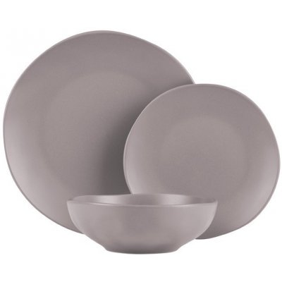 BERLINGERHAUS Jídelní sada talířů Taupe Collection 18 ks – Hledejceny.cz