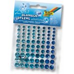 Samolepicí kamínky - odstíny modré (80 ks) – Hledejceny.cz