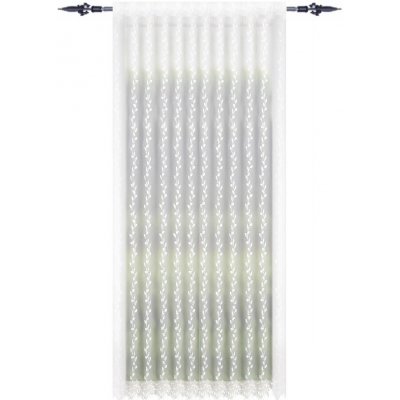 Fliying Hotová bílá záclona s výšivkou Firuza 150x250 cm – Hledejceny.cz