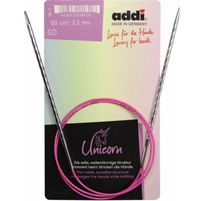 Addi Kruhové jehlice Unicorn 80 cm / 2,5 mm – Zbozi.Blesk.cz