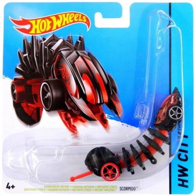 Mattel Hot Wheels auto mutant Scorpedo black – Zboží Mobilmania