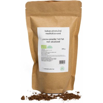 Čokoládový farmář Kakao nealkalizované Bio 1 kg – Zboží Dáma